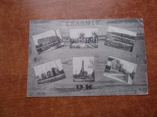 Zdjęcie oferty: Kraśnik  1916  widoki miasta