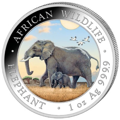 Zdjęcie oferty: Moneta African Wildlive Elephant,słoń afrykański