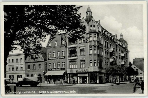 Zdjęcie oferty: ZIELONA GÓRA Grunberg Niedertorstrasse rynek 1941