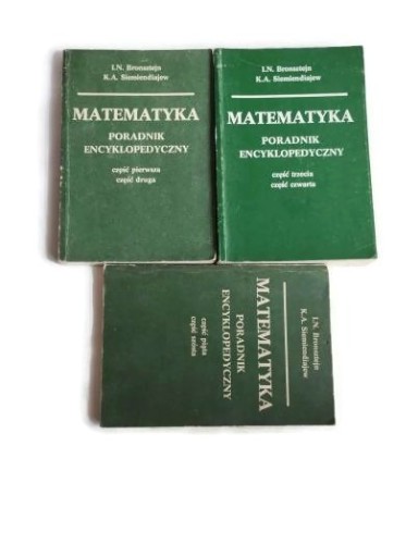 Zdjęcie oferty: Matematyka poradnik encyklopedyczny