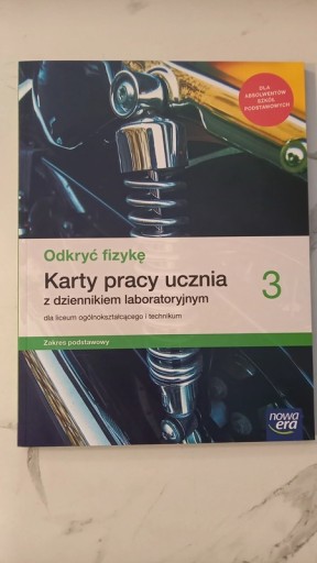 Zdjęcie oferty: Odkryć fizykę karty pracy ucznia 3 Piotrowski