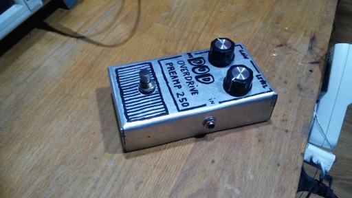 Zdjęcie oferty: Efekt gitarowy DOD 250 overdrive  replika nowy