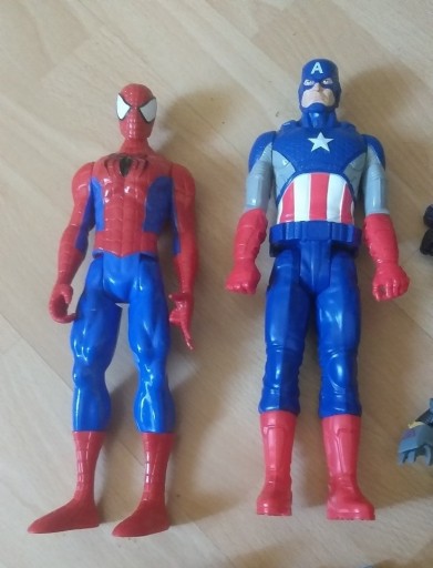 Zdjęcie oferty: figurki Marvel Hasbro spiderman, kapitan Ameryka