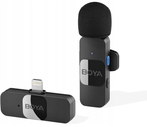 Zdjęcie oferty: Mikrofon bezprzewodowy krawatowy do Android USB-C BOYA BY-V20 z klipsem