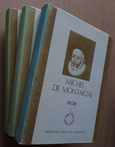 Zdjęcie oferty: Michel de Montaigne – Próby 