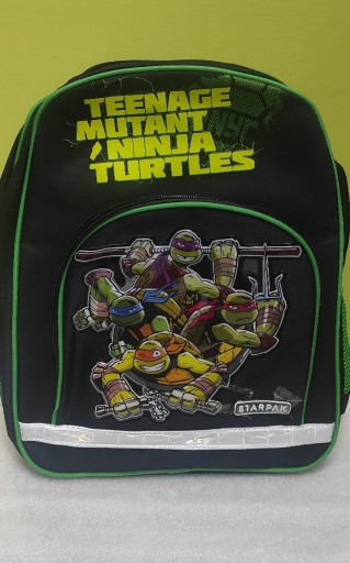 Zdjęcie oferty: Plecak szkolny lekki Ninja Turtles z odblaskami