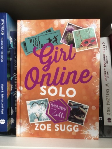 Zdjęcie oferty: Książka Zoe Sugg "Girl Online: Solo" 