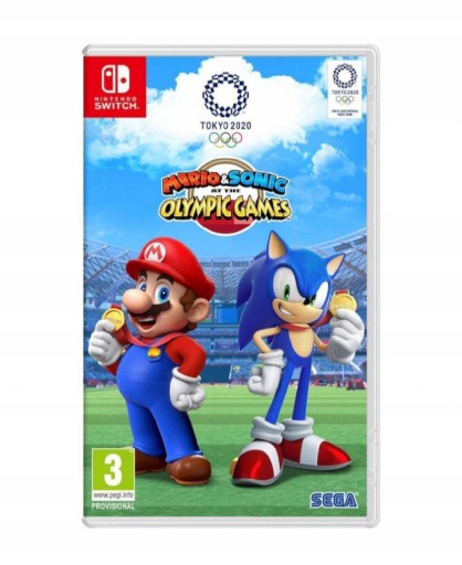 Zdjęcie oferty: Sonic & Mario at the Olympic Games  Switch jakNOWA