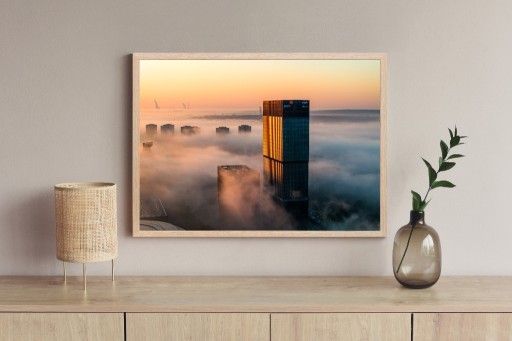 Zdjęcie oferty: Wieżowce KTW zalane mgłą - Katowice