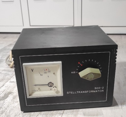 Zdjęcie oferty: Stelltransformator 300-2 autotransformator regulowany 150-250 Volt, 300 VA