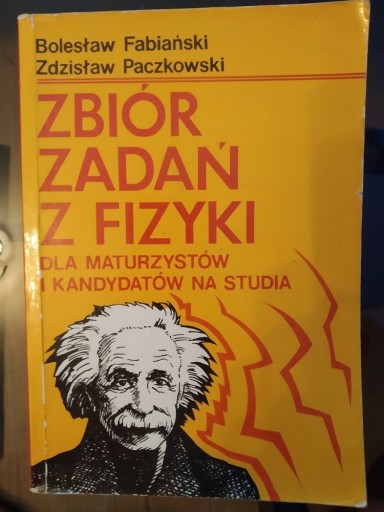 Zdjęcie oferty: Zbiór zadań z fizyki - Fabiański, Paczkowski