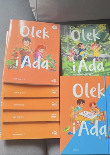 Zdjęcie oferty: Olek i Ada 5 latek komplet
