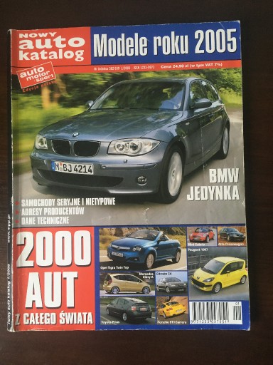 Zdjęcie oferty: Auto Katalog 2005 Auto Motor i Sport 