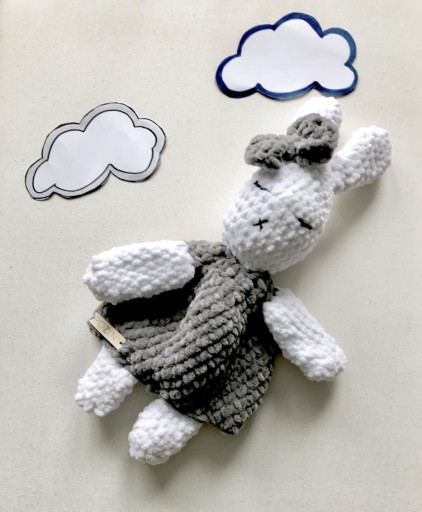 Zdjęcie oferty: Przytulanka króliczek dla dziecka handmade 