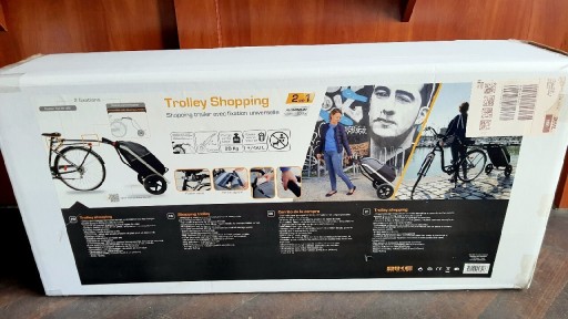 Zdjęcie oferty: Wózek do roweru, na zakupy Trolley Shopping Bike 