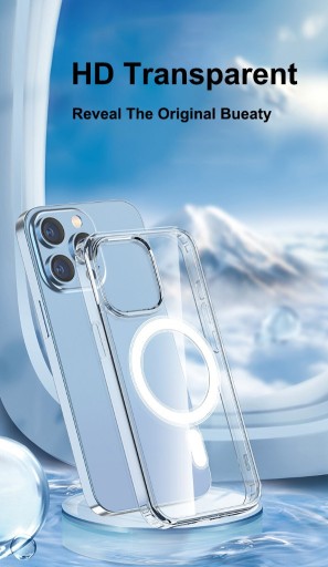 Zdjęcie oferty: Etui Case Magsafe do Apple iPhone 13 przezroczyste