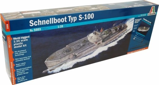 Zdjęcie oferty: Schnellboot Typ S-100  1/35
