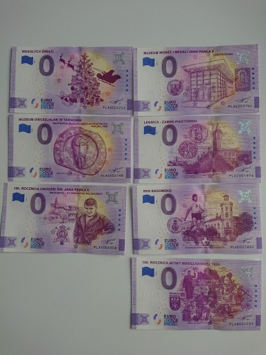 Zdjęcie oferty: 0 euro Banknoty emisja z 2020r.