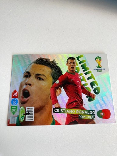 Zdjęcie oferty: Ronaldo 2014 world cup panini limited edition