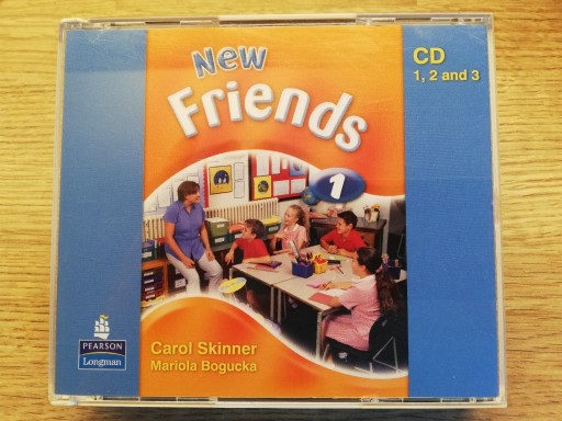 Zdjęcie oferty: New Friends 1 audio CDs (3 szt.) dla nauczyciela