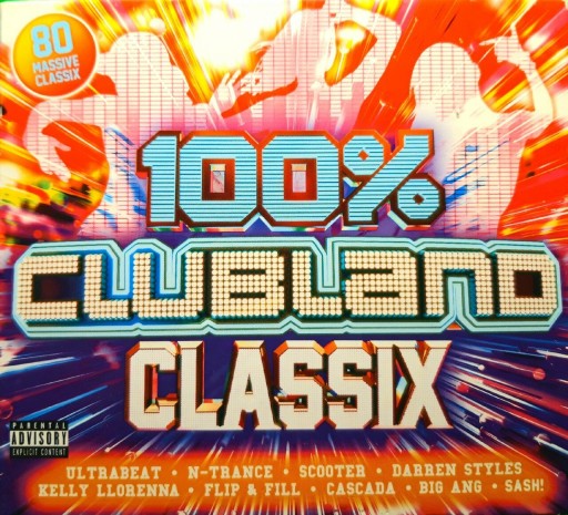 Zdjęcie oferty: 100% Clubland Classix (4xCD, 2019)
