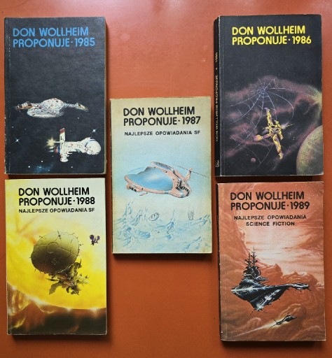 Zdjęcie oferty: Don Wollheim proponuje 1985,1986, 1987, 1988, 1989
