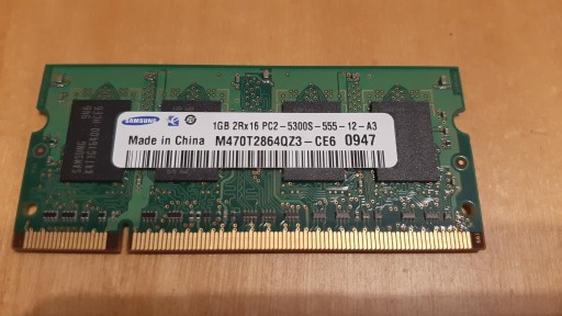 Zdjęcie oferty: PAMIĘĆ RAM DDR2 SAMSUNG 1 GB, GOOD RAM 1GB