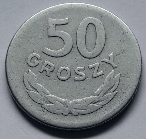 Zdjęcie oferty: PRL- 50 groszy z 1965 r