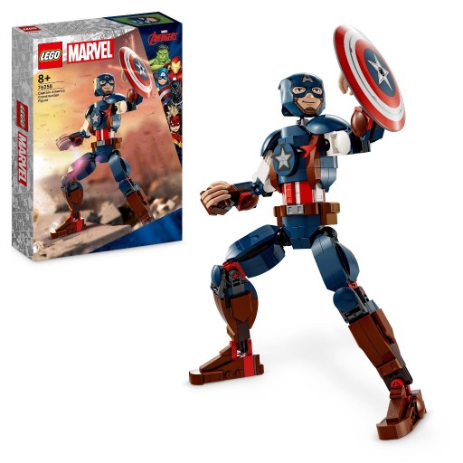 Zdjęcie oferty: Nowe LEGO Marvel Figurka Kapitana Ameryki