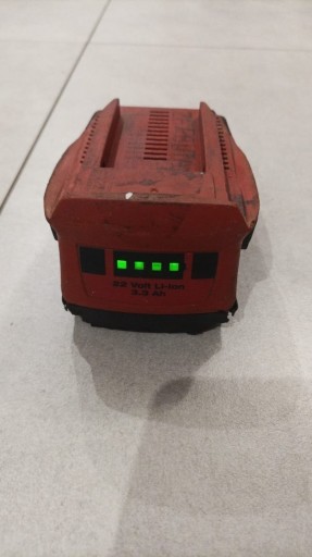 Zdjęcie oferty: Bateria akumulator Hilti B22 3.3Ah