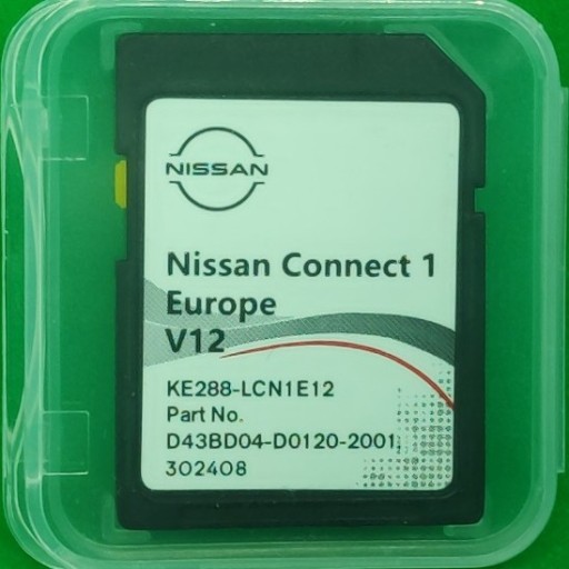 Zdjęcie oferty: Karta SD z mapą EU dla Nissan Connect 1 V12 2022