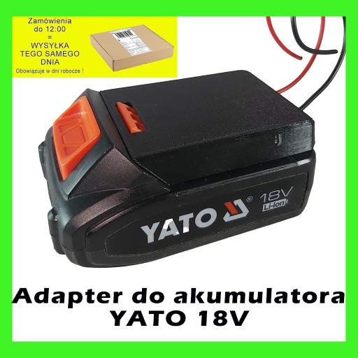 Zdjęcie oferty: Adapter do akumulatora baterii YATO 18V