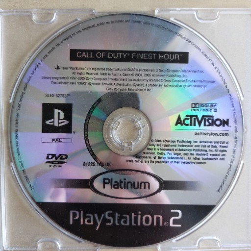 Zdjęcie oferty: Call of Duty Finest Hour (PS2)