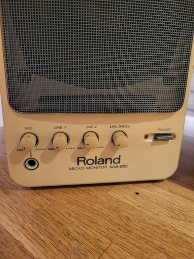 Zdjęcie oferty: Wspaniałe głośniki do retro - Roland MA-20 (LGR)