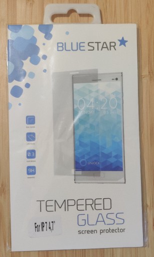 Zdjęcie oferty: Szkło Hartowane Blue Star 9H do APPLE iPhone 7 4,7