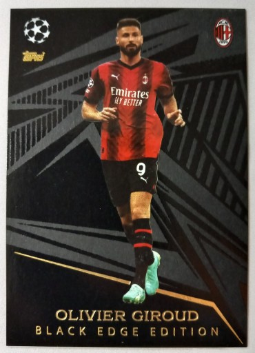 Zdjęcie oferty: TOPPS CHAMPIONS LEAGUE 2024 BLACK EDGE GIROUD 499