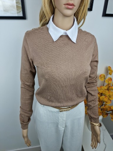 Zdjęcie oferty: Sweter z wiskozy elegancki na okazję na imprezę na co dzień OCHNIK