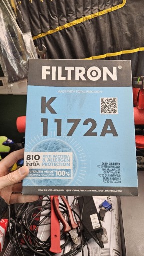 Zdjęcie oferty: Filtr kabinowy węglowy Filtron K1172A Fiat