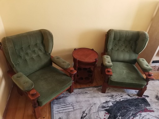Zdjęcie oferty: Komplet 2 fotele i stolik