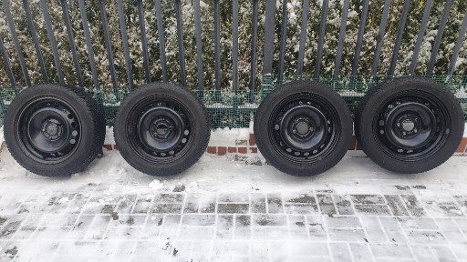 Zdjęcie oferty: 4 KOŁA ZIMOWE Renault MeganeIII 205/55R16 stalowe 