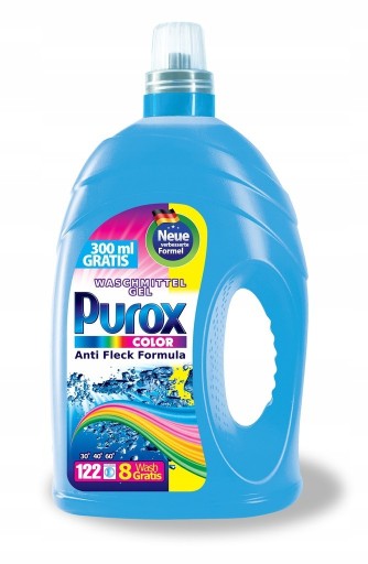 Zdjęcie oferty: Purox Color żel do prania 4,3 l