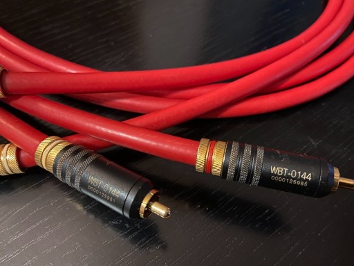 Zdjęcie oferty: KABEL INTERKONEKT RCA - firmy AUDIO NOTE - model ANc  2x2 m