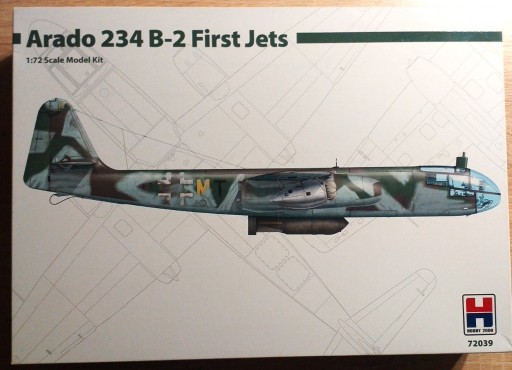 Zdjęcie oferty: Arado Ar 234 B-2  "First Jet"  Hobby 2000 1/72 