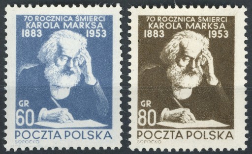 Zdjęcie oferty: Fi 657-658** Karol Marks