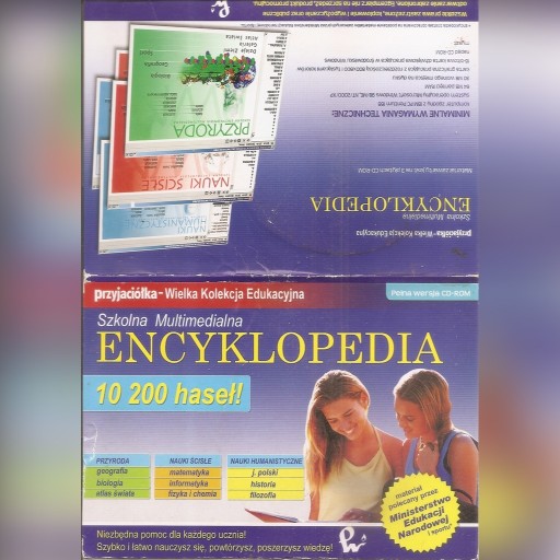 Zdjęcie oferty: szkolna encyklopedia multimedialna 6CD,atlas +4CD 