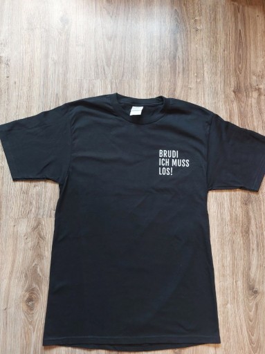 Zdjęcie oferty: T shirt męski z napisem Muszę iść 