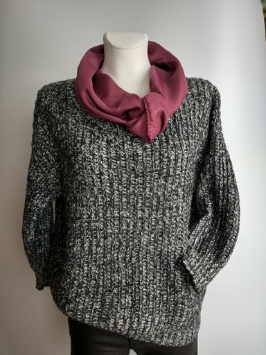 Zdjęcie oferty: Sweter idealny – oversizowy melanż