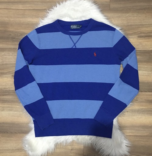 Zdjęcie oferty: Niebieska bluza w paski Polo Ralph Lauren M