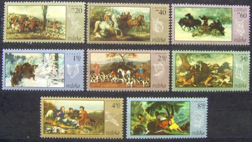 Zdjęcie oferty: 1743-1750** Łowiectwo w malarstwie