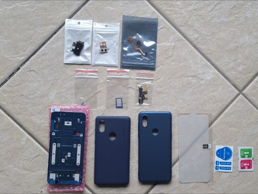 Zdjęcie oferty: Xiaomi Mi Mix 3 Części Aparaty Ramka Czytnik Linii Papilarnych USB C i inne